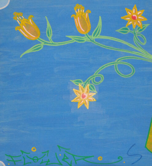 Dipinto, stencil Dipinto, stencil